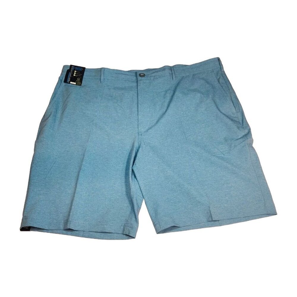 Roundtree Yorke Men's Size 42 Performance shorts classic drawstring 9" inseam 42
